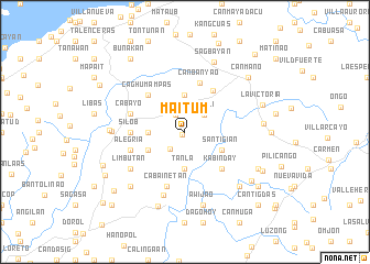 map of Maitum