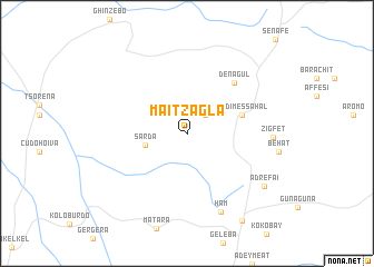 map of Mai Tzagla