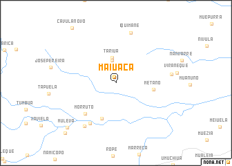 map of Maiuaca
