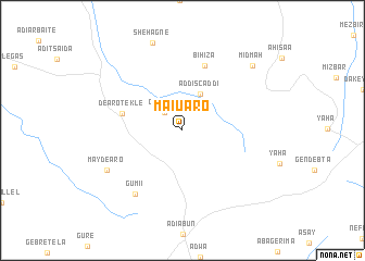 map of Mai Uaro