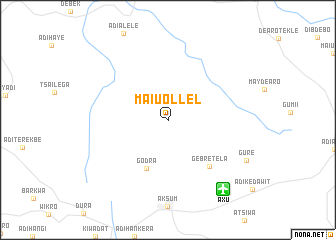 map of Mai Uollel
