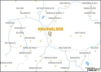 map of Maivahalana