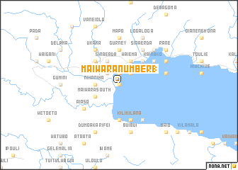 map of Maiwara Number 1