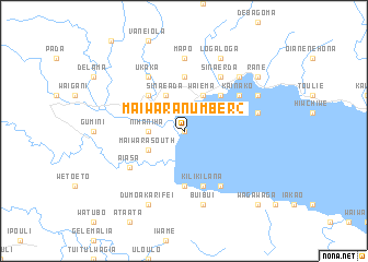 map of Maiwara Number 2