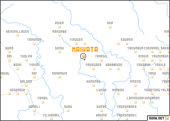 map of Maiwata