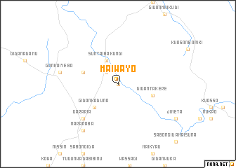 map of Maiwayo