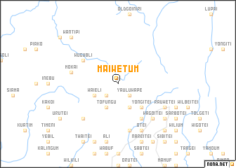 map of Maiwetum