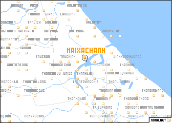 map of Mai Xá Chanh