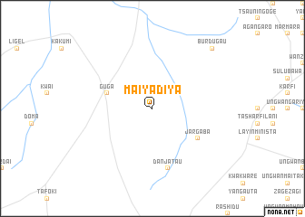 map of Maiyadiya
