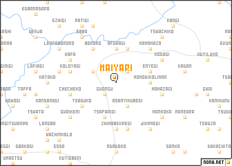 map of Maiyari