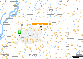 map of Maiyārwāla