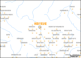 map of Maiyeve