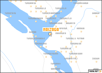 map of Maizaga