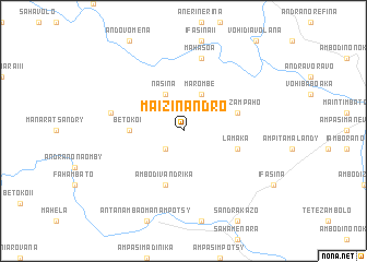 map of Maizinandro