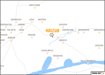 map of Maizuo