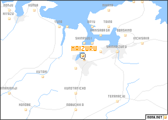 map of Maizuru