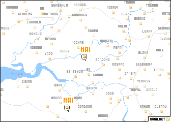 map of Mai