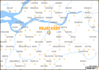 map of Majackson