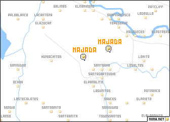 map of Majada