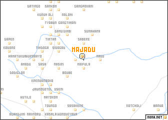 map of Majadu
