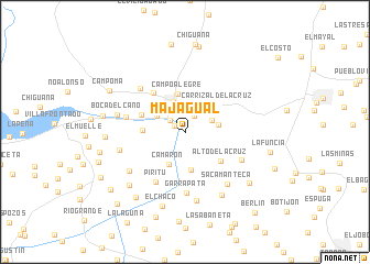 map of Majagual