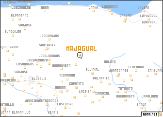 map of Majagual