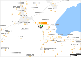 map of Majagual