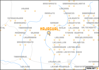 map of Majagual