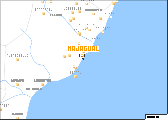 map of Majagual