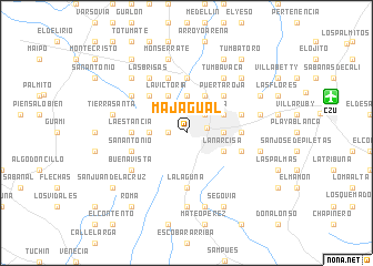 map of Majagual
