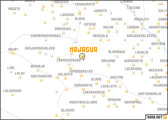 map of Majagua