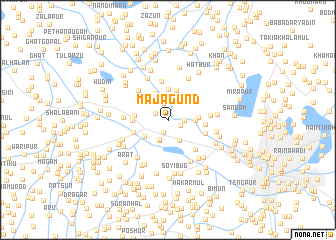 map of Majagund