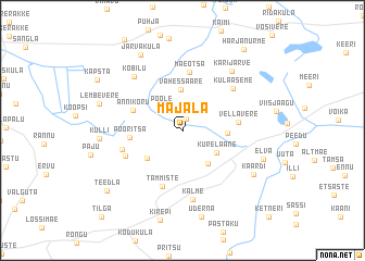 map of Majala