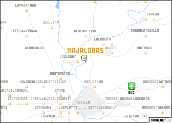 map of Majalobas