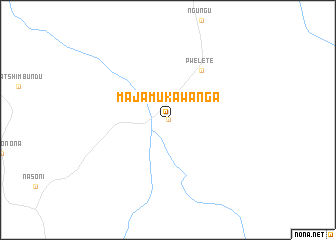 map of Majamu-Kawanga