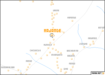 map of Majande