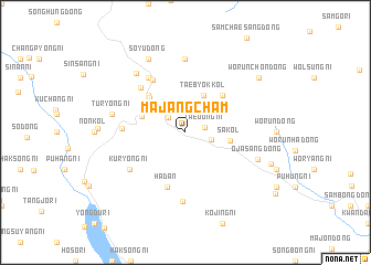 map of Majangch\