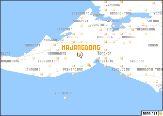 map of Majang-dong