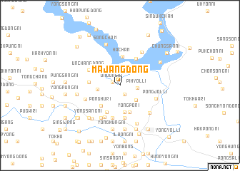 map of Majang-dong