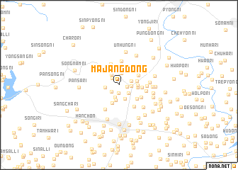 map of Majang-dong