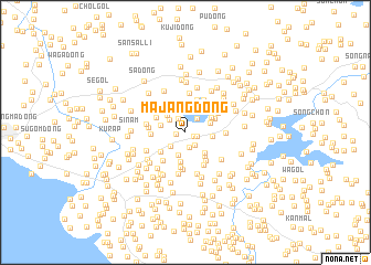 map of Majang-dong