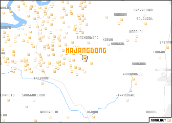 map of Majang-dong