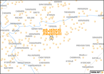 map of Majang-ni