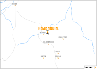 map of Majanguin