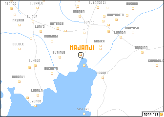 map of Majanji