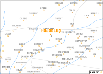 map of Majarlūq