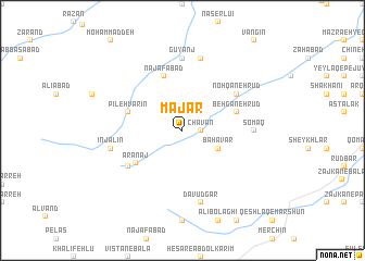 map of Mājār