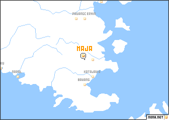 map of Maja