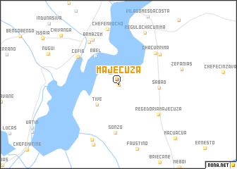 map of Majecuza