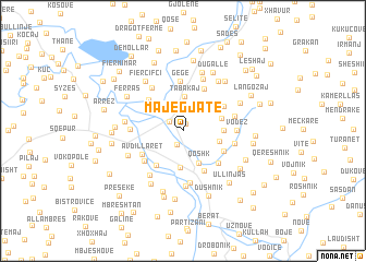 map of Majëgjatë